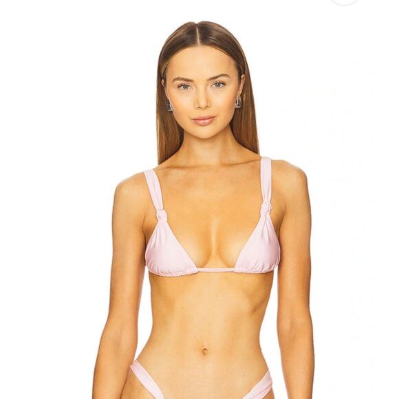 NWT Solid & Striped Ellery Bikini Top Size Medium - Picture 1 of 7